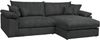 Home affaire Ecksofa Soft&Cosy XXL L-Form, B: 303 cm - OTTO. Verlässliche Qualität, Mega-Sofa, Cord oder Chenille-Struktur, mit Federkern & 4 Zierkissen Bild 2