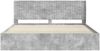 vidaXL Bettgestell mit Stauraum und Kopfteil Betongrau 180 x 200 cm 3413824 Bild 5