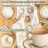 SÄNGER Espressotassen Set Rio Creme 12 teilig für 6 personen Bild 3