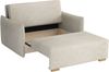 Sofa Viva Glov II mit Schlaffunktion, 2 Sitzer Schlafsofa mit Bettkasten (Farbe: Soul 16) Bild 5
