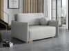 Sofa Viva Glov II mit Schlaffunktion, 2 Sitzer Schlafsofa mit Bettkasten (Farbe: Soul 16) Bild 2