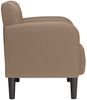 vidaXL Sessel mit Armlehnen Cappuccino-Braun 54 cm Kunstleder 4100533 Bild 4