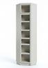 OTTO home Bibliothek Soeren - 7-tlg. Set: mit 1 Regal B 80 cm, 1 Regal B 40 cm, 1 Eckregal, Set 7-tlg, Inkl. 1 Vitrine,2 gerundeten Abschlussregalen und 1 Holzleiter,H220 cm Bild 4