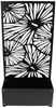 Dekoleidenschaft Blumenkasten mit Rankgitter, Metall schwarz, Pflanzkasten mit Spalier, 60 x 24 x 24 cm, mit Rankhilfe 122 cm hoch, Hochbeet mit Sichtschutz Bild 3