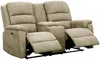 Vente-unique - NEVERS Sofa Stoff Schokoladenbraun - B 95 cm x H 103 cm x L 171 cm Bild 5