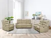 Vente-unique - NEVERS Sofa Stoff Schokoladenbraun - B 95 cm x H 103 cm x L 171 cm Bild 2