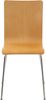 CLP 16er Set Besucherstuhl Pepe Metallgestell,natura Bild 4
