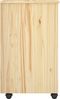 vidaXL Rollschrank Mit Rad Braun 63,5 x 39 x 65,5 cm Massivholz Kiefer 42032397 Bild 5