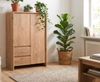 Highboard Luzern in Hickory Walnuss 86 x 140 cm Bild 4