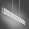 JUST LIGHT 11568-95 LED Pendelleuchte LOLAsmart-Nila Smart Home RGBW stahlfarben Bild 4