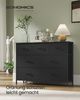 SONGMICS Kommode, Schrank, 7 Stoffschubladen, für Schlafzimmer, Flur, Wohnzimmer, schwarz Bild 2