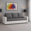 Sofa LATTE mit Schlaf-Funktion und Bettkasten – moderner Stil und Komfort! Bild 2