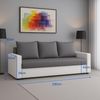 Sofa LATTE mit Schlaf-Funktion und Bettkasten – moderner Stil und Komfort! Bild 4