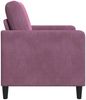 vidaXL Sofa mit Stauraum Lila 72 x 78 x 87 cm Polyester 42036890 Bild 5
