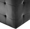 vidaXL Pouf 2 Stk. Schwarz 30x30x30 cm Samtstoff 278386 Bild 5