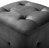 vidaXL Pouf 2 Stk. Schwarz 30x30x30 cm Samtstoff 278386 Bild 4
