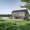 Plus Gartenhaus Multi 2 Module 416 x 238 cm natur offen Bild 4