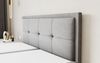 Boxspringbett Schlafzimmerbett DEGNA 180x220cm Stoff Gerra Bordeauxrot Bild 4
