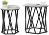 vidaXL Couchtisch 2 pcs Graues Sonoma Ingenieure Holz und Stahl 868264 Bild 3