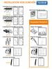 Polbram Doppeltor Linus 120 inkl. Zubehör-Set anthrazit Gartentor 300 x 120 cm Bild 5