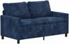 vidaXL Sofa Marineblau 156 x 81 x 87,5 cm Polyester 42028870 Bild 2