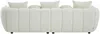 Vente-unique - GONOLON Sofa Stoff Beige - B 97 cm x H 68 cm x L 268 cm Bild 4