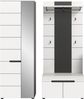 Home affaire Garderoben-Set REHAT, TOPSELLER!, 3-teilig, Breite 160 cm, individuell erweiterbar, (Set, 3-St, bestehend aus: Garderobenschrank, Sitzbank und Paneel), Garderobenkombination, Kombination, Set, Flurgarderobe, Diele Bild 3