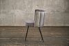 KAWOLA Stuhl JADA Esszimmerstuhl Velvet grau Fuß schwarz 86 x 55 x 59 cm Bild 4