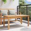 vidaXL Couchtisch Braun 110 x 55 x 45 cm Massivholz Teak 42002304 Bild 4