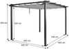 Mendler 'HWC-N93' Pergola, Aluminium beige, 3 x 4 m Bild 3