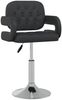 vidaXL Esszimmerstühle 4 Stk. Drehbar Schwarz Kunstleder, Drehbar [3089107] Bild 2