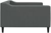 vidaXL Tagesbett Dunkelgrau 100x190 cm Stoff 354177 Bild 4