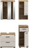Badezimmer-Set >Scout< in Evoak Oak / Kaschmir - 112x191x34cm (BxHxT) Bild 3