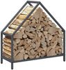 vidaXL Brennholzregal Anthrazit 60x25x60 cm Kaltgewalzter Stahl 864305 Bild 4