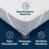 Blumtal Matratzenschoner 60x120 cm - wasserdichte Matratzenauflage 60x120 cm aus 80% Baumwolle - Oeko-TEX zert. Inkontinenzunterlage waschbar bis 95 °C - knisterfreier Bett Topper wasserdicht Bild 4