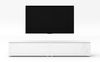 AX LIVING TV Board Loriano 2x100 stehend Lowboard weiß Matt/Hochglanz Bild 2