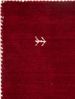 Gabbeh Teppich - Loribaft Softy - 90 x 60 cm - rot Bild 3