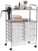 IDIMEX Beistellwagen MARITA, Rollwagen Kosmetik Badregal Beistellwagen Friseurwagen Rollcontainer 9 Bild 2