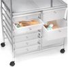 IDIMEX Beistellwagen MARITA, Rollwagen Kosmetik Badregal Beistellwagen Friseurwagen Rollcontainer 9 Bild 4