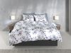 Zo! Home Flanell Bettwäsche 155x220 cm Celia white Rosen Zweige mint flieder Bild 4