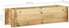 vidaXL Pflanzkübel Hochbeet Kiefernholz Imprägniert 120 cm 43349 Bild 5
