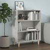 Sideboard Betongrau 69,5 x 32,5 x 90 cm Holzwerkstoff [812244] Bild 2