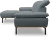 DOMO. collection Ecksofa 100010, Couch in L-Form mit Kopfstützenverstellung und verstellbare Armlehnen, Sofa, Polsterecke, Eckcouch, Polsterganitur 242 x 170 x 87 cm (BxTxH), grau Bild 4
