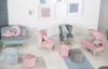 roba Kinderhocker 'Lil Sofa' in Herzform - Samtstoff - Mauve Bild 5