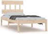 vidaXL Massivholzbett 90x200 cm [3104723] Bild 2