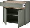 Home affaire Kommode GiRON/CiTY, Schrank in vier Farben, modernes Sideboard, Kommode, in zwei Farben erhältlich, 2 Türen, 1 Schubkasten, 80 cm breit Bild 4