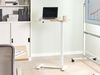 Laptoptisch manuell höhenverstellbar SCHOLA Hellbraun Weiß 70 cm 40 cm Bild 3