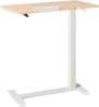 Laptoptisch manuell höhenverstellbar SCHOLA Hellbraun Weiß 70 cm 40 cm Bild 4