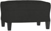 vidaXL 3-Sitzer-Sofa mit Hocker Schwarz 180 cm Stoff 3201093 Bild 5