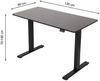 Brixy Sitzständer Schreibtisch - Elektrisch Verstellbar In Höhe - 120 x 60 CM - Schwarz Bild 2